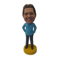 Stock Body Casually dressed 14 Male Bobblehead